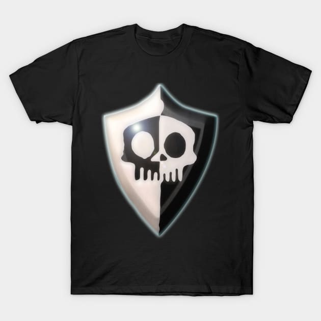 Sir Dan's Shield. T-Shirt by Steampunkd